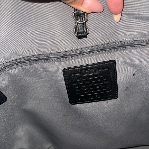 Coach Purse Gray authentic - Picture 6 of 10